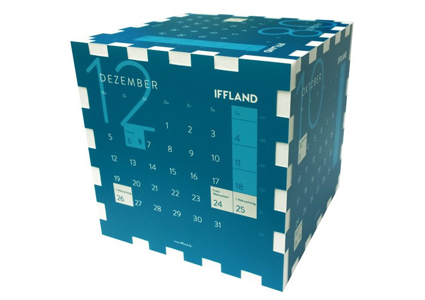 Iffland Würfel Kalender